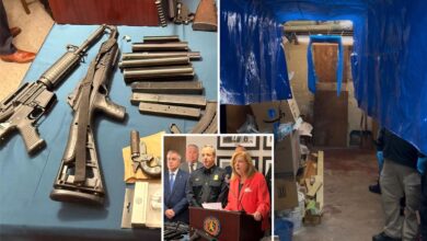 Wild LI geezer built basement shooting range, gun lab stocked with arsenal of illegal weapons: DA