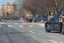 Officer shot while responding to reported burglary in Baltimore, shooting suspect dead: Police