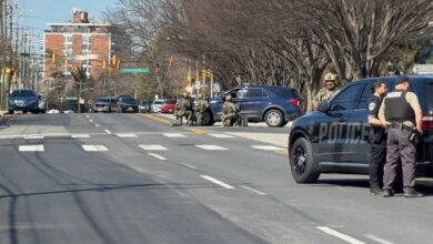 Officer shot while responding to reported burglary in Baltimore, shooting suspect dead: Police