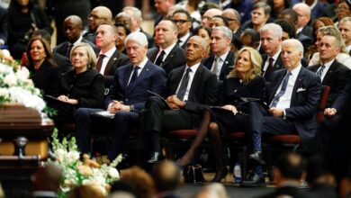 Former Presidents Clinton, Obama and Biden honor late Rev. Jesse Jackson at Friday service