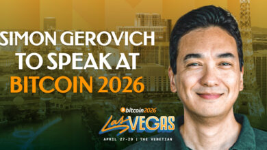 Simon Gerovich Confirmed As A Bitcoin 2026 Speaker