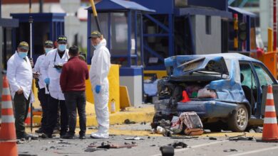 A road accident in Colombia involving several vehicles kills at least 2 people and injures 19