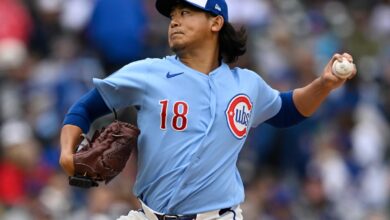 Cubs left-hander Shota Imanaga working on a no-hitter through 6 innings against Pirates