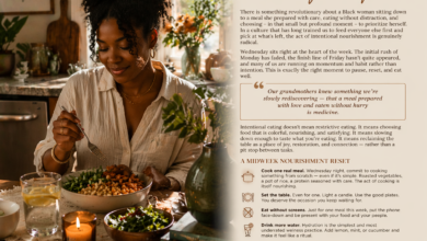 Midweek Reset: Eating with Intention at the Table We Built