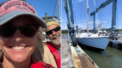 Husband of missing American ‘previously threatened to throw her overboard’ as her daughter shares chilling voicenote