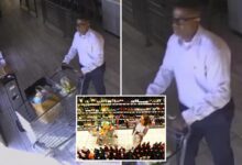 Irvine police search for suspect in K Gelson’s wine theft