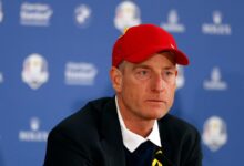 Jim Furyk is returning as US Ryder Cup captain for 2027 with Tiger Woods out
