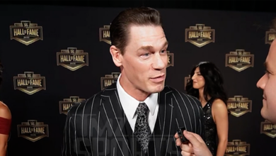 John Cena Talks Hair Transplant, AJ Styles Retiring at WWE Hall of Fame Red Carpet