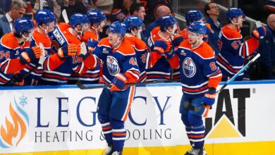 Kapanen’s 2nd goal of game with 1:54 remaining lifts Oilers over Ducks 4-3 in playoff opener