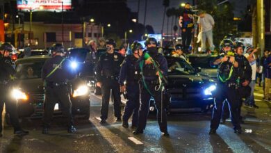 LA To Pay .8 Million To Man Blinded By Police Projectile During Dodgers Celebration