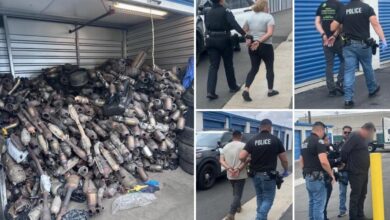 Los Angeles cops uncover 0K in stolen catalytic converters