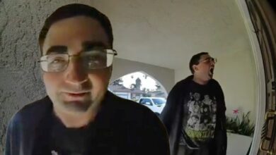 Man Goes Berserk on Porch, Breaks In, Confronted by Homeowner, Watch Wild Video