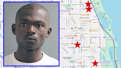Man charged with 4 North Side burglaries after building manager spots him stealing packages