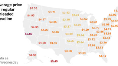 Maps: How Much Have Gas Prices Risen Across The U.S.?
