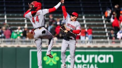 Myers’ RBI single in 9th and strong bullpen outing lift Reds past Twins 5-4