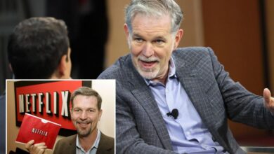 Netflix co-founder Reed Hastings makes shock exit, sending shares tumbling