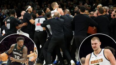 Nuggets falls to Timberwolves as Nikola Jokic, Julius Randle get ejected