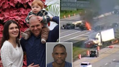 Ohio vet Lynnea Soposki, her husband, and their son, 1, killed after truck smashed into cars on I-71