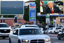 Oil prices briefly hit wartime high as Trump weighs new strikes on Iran