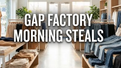 Gap Factory Morning Steals: 40-70% Off Sitewide + Extra Savings!