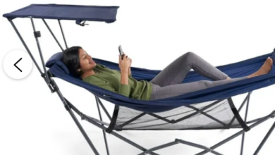 Camp in Comfort: The Ozark Trail Hammock with Canopy is a Walmart Must-Have!
