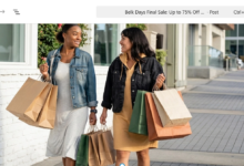Belk Days Final Sale: Up to 75% Off + Extra Rewards for Cardholders!
