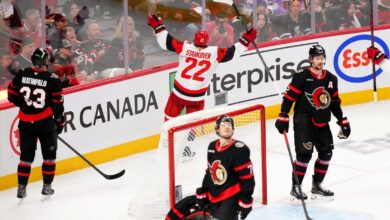 Stankoven scores again, Hurricanes complete 4-game sweep of Senators