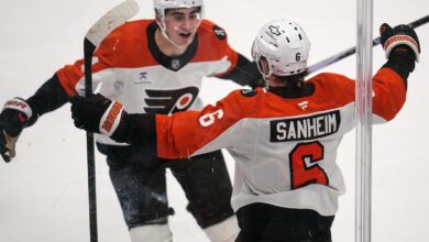 The Flyers were supposed to be too young for this. They hardly looked it in a decisive Game 1 win