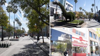 Third Street Promenade’s occupancy map tracks all store closures