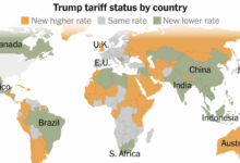Trump Tariff Tracker: Latest Rates on Countries and Products