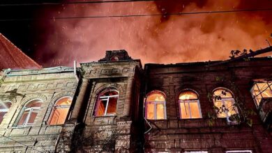 ‘Massive’ Russian attack on Ukraine kills 16, injures at least 100, Ukrainian officials say