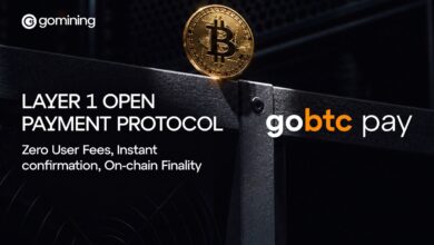 GoMining Launches GoBTC Pay to Bring Native Instant Payments to Bitcoin