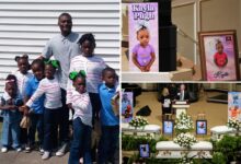 8 children murdered in cold blood by monster dad laid to rest in emotional service
