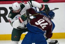 Avalanche shrug off 2021 playoff loss to Golden Knights as they meet in the Western Conference final