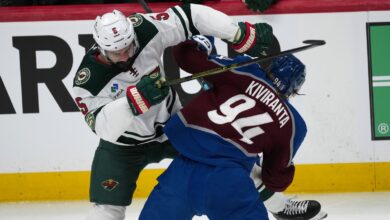 Avalanche shrug off 2021 playoff loss to Golden Knights as they meet in the Western Conference final Avalanche shrug off 2021 playoff loss to Golden Knights as they meet in the Western Conference final