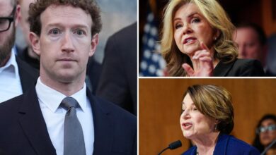 Blackburn, Klobuchar slam Mark Zuckerberg for banning law firm ads for victims of social media addiction: ‘Disturbing’