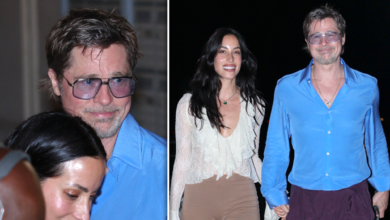 Brad Pitt & Ines de Ramon Grinning in Paris After His Son Drops ‘Pitt’ Last Name Brad Pitt & Ines de Ramon Grinning in Paris After His Son Drops ‘Pitt’ Last Name