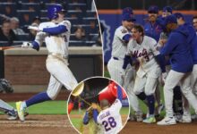 Carson Benge’s walk-off hit in 10th propels Mets past Tigers
