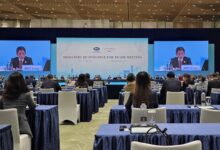 China calls for APEC cooperation as commerce minister skips opening