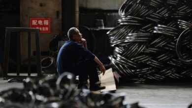 China’s factory activity slows in May, raising questions over its economy