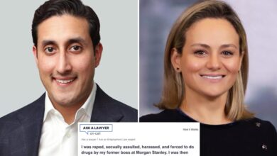 Chirayu Rana, ex-JPMorgan staffer accused of ‘fabricated’ sex-assault claims once apparently asked legal chatbot for advice: ‘I was raped’
