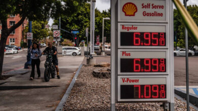 Consumer sentiment falls to fresh record low in May as surging gas prices hit outlook