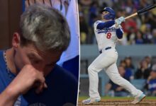 Dodgers’ Kiké Hernández returning to IL with oblique strain