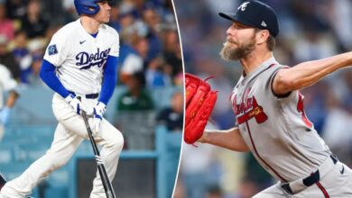 Dodgers beat Braves in marquee series opener
