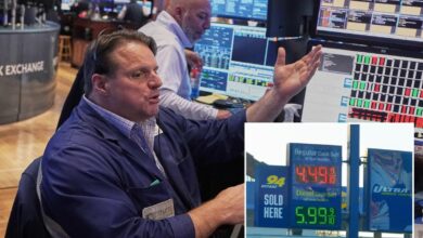 Dow tumbles 400 points, oil spikes 5% as Iran tensions stoke fear on Wall Street