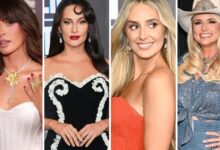 Ella Langley, Kacey Musgraves Red Carpet Looks