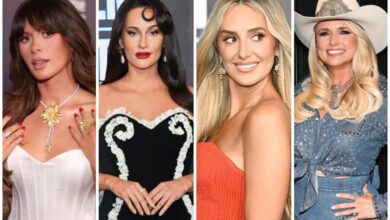Ella Langley, Kacey Musgraves Red Carpet Looks
