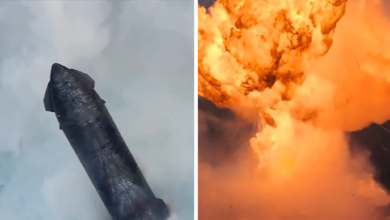 Elon Musk’s SpaceX Rocket Turns Into Massive Fireball In Planned Explosion Elon Musk’s SpaceX Rocket Turns Into Massive Fireball In Planned Explosion