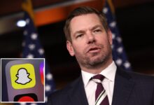 Eric Swalwell is still messaging former staffers on Snapchat