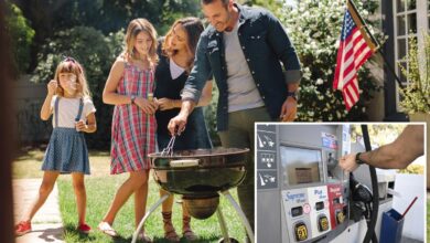 Gas prices near historic highs as Memorial Day travelers prepare to hit the road